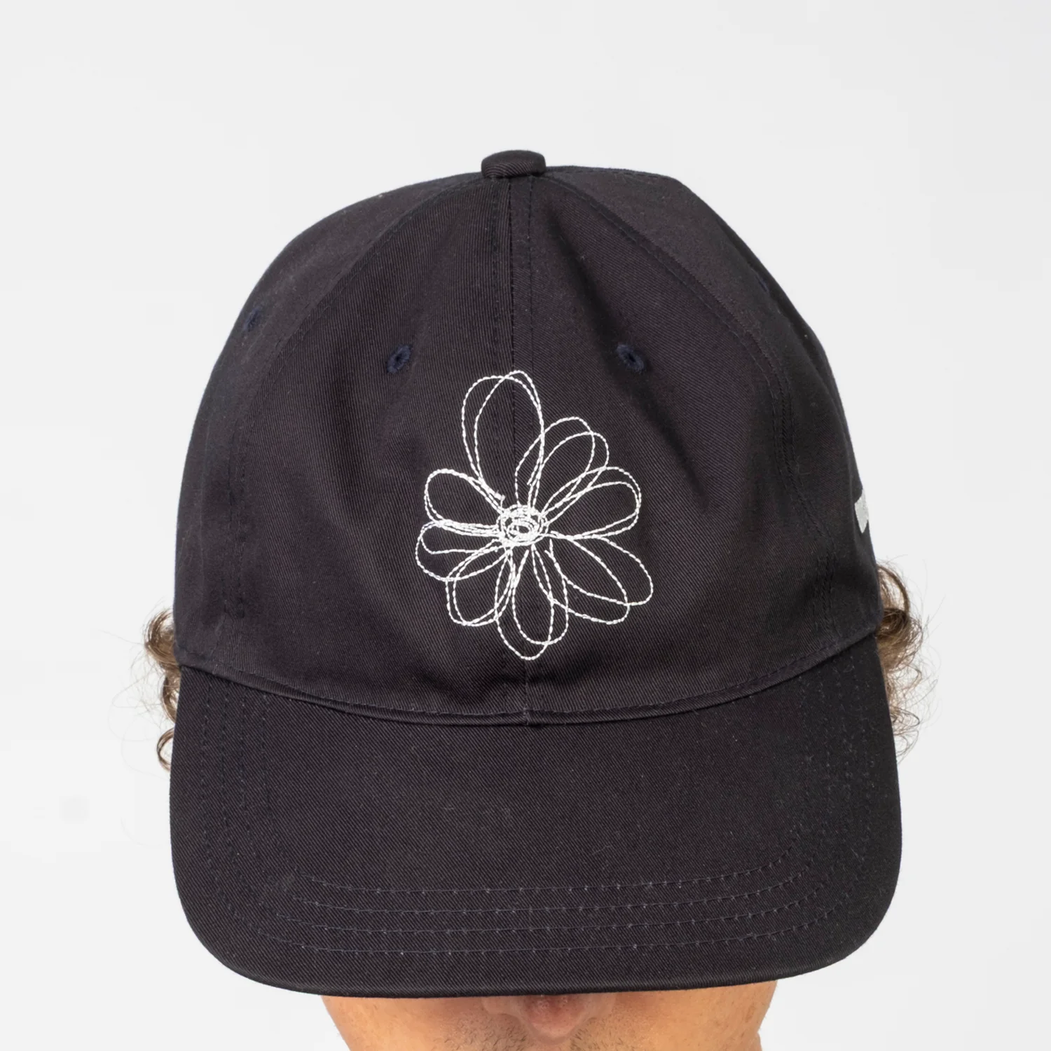 [NICK GEAR] HAND STITCH FLOWER CAP - Image 5