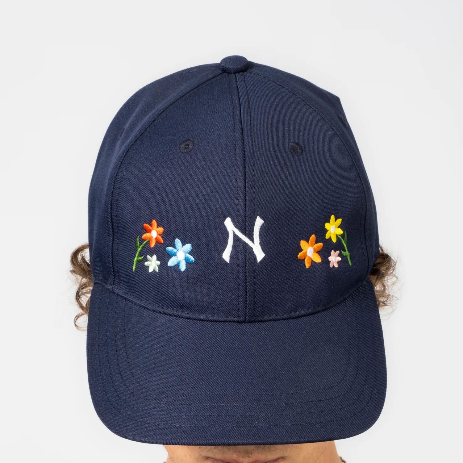[NICK GEAR] MINI LOGO FLOWER CAP - Image 4