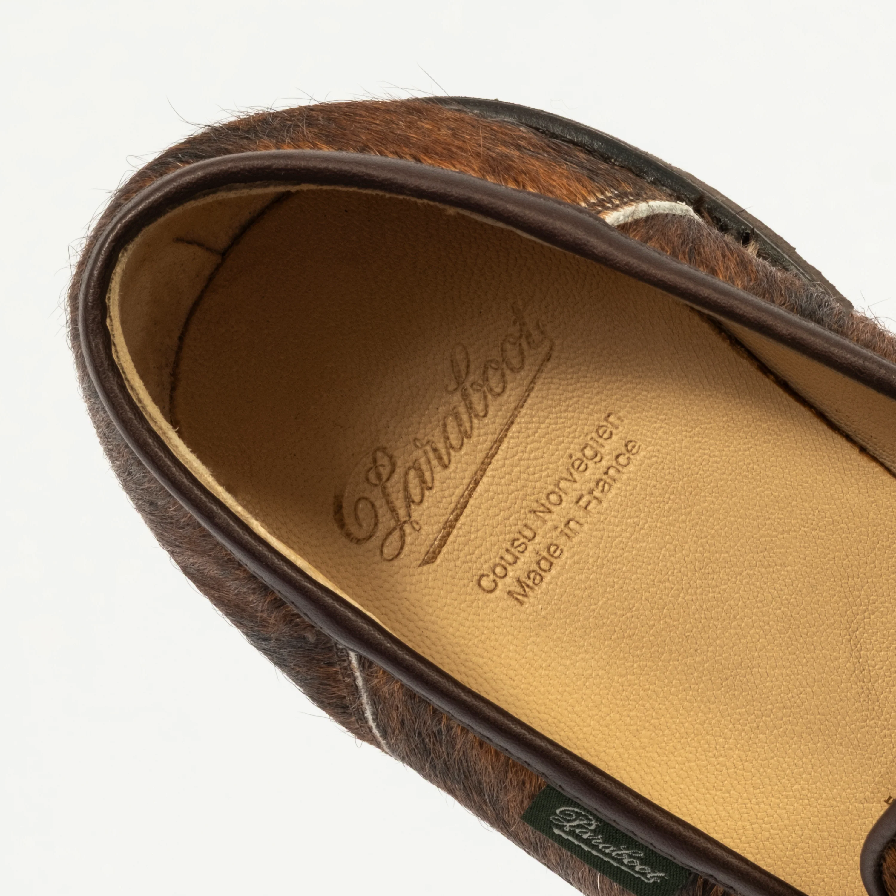 [PARABOOT] REIMS/MARCHE MARRON-POILS VACHE - Image 6