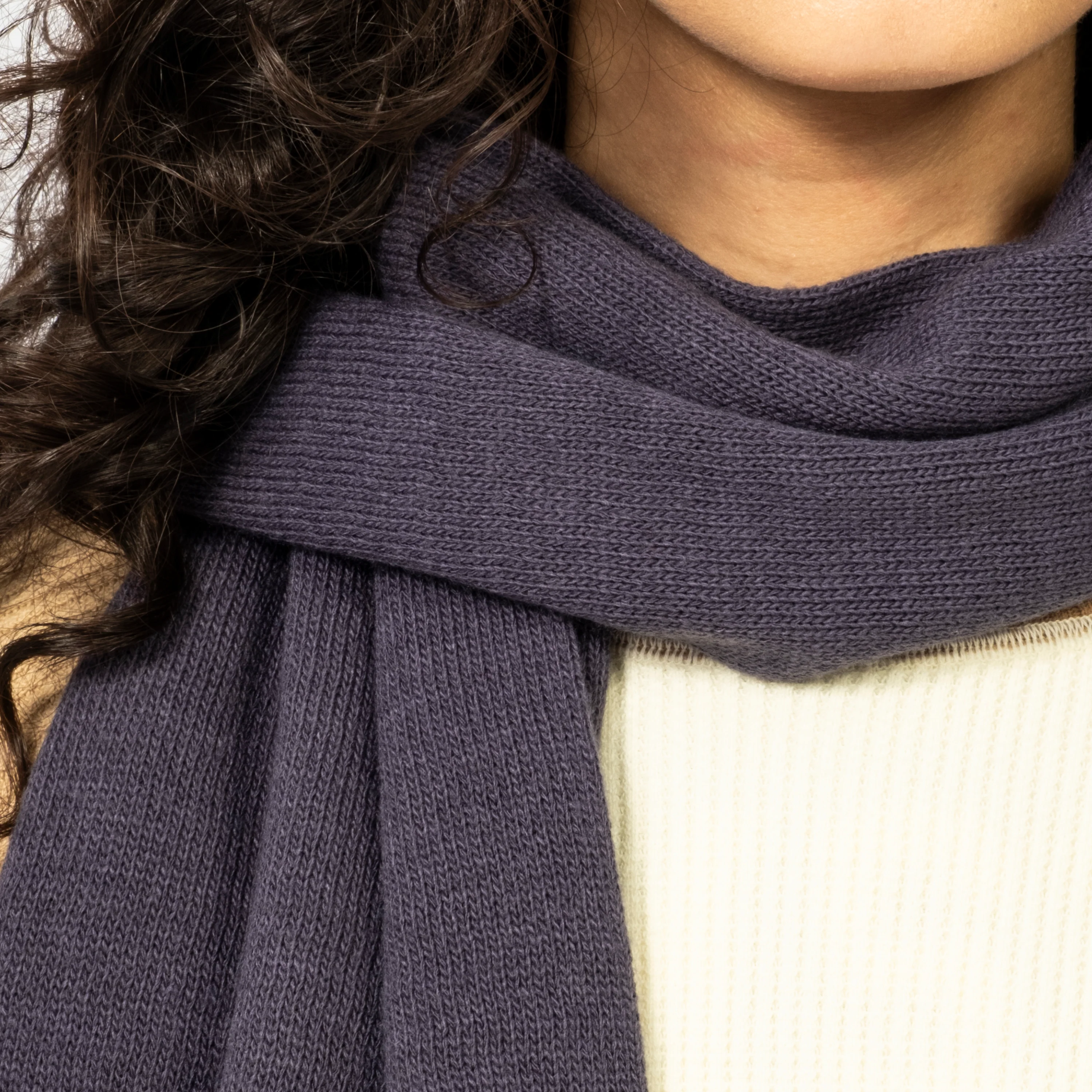 [ROTOTO] R5135 SWEATER SLEEVE _ D.BLUE/D.PINK - Image 3